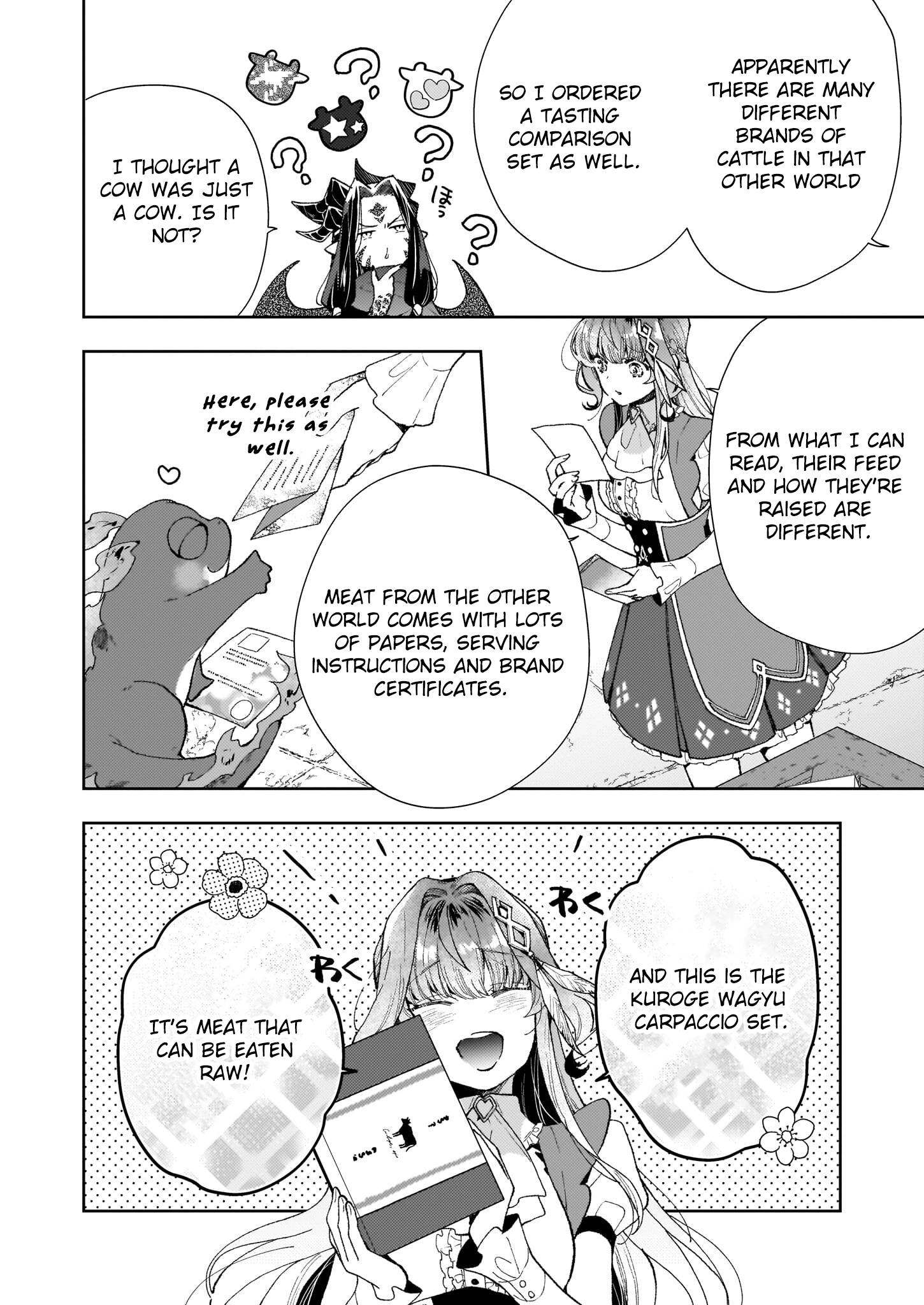 The Abandoned Sacrifice Feeds a Dark Dragon with Her "Delivery" Skill Chapter 5 - page 2